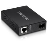 Trendnet - TFC-PGSFP convertidor de medio 2000 Mbit/s Negro
