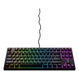CHERRY - XTRFY K4V2 RGB TKL teclado Juego USB QWERTY Español Negro