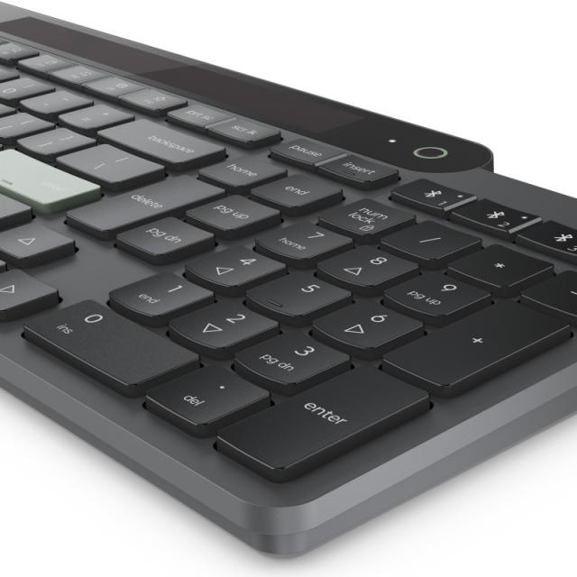 Lenovo - Self-Charging Bluetooth (ES 172) teclado Hogar / Oficina Español Negro, Verde
