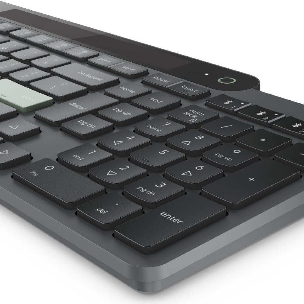 Lenovo - Self-Charging Bluetooth (ES 172) teclado Hogar / Oficina Español Negro, Verde