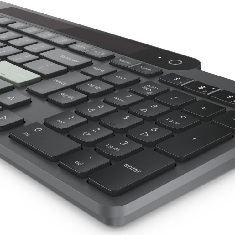Lenovo - Self-Charging Bluetooth (ES 172) teclado Hogar / Oficina Español Negro, Verde