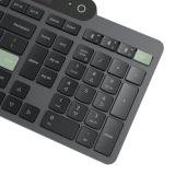 Lenovo - Self-Charging Bluetooth (ES 172) teclado Hogar / Oficina Español Negro, Verde