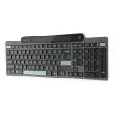 Lenovo - Self-Charging Bluetooth (ES 172) teclado Hogar / Oficina Español Negro, Verde