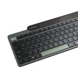 Lenovo - Self-Charging Bluetooth (ES 172) teclado Hogar / Oficina Español Negro, Verde