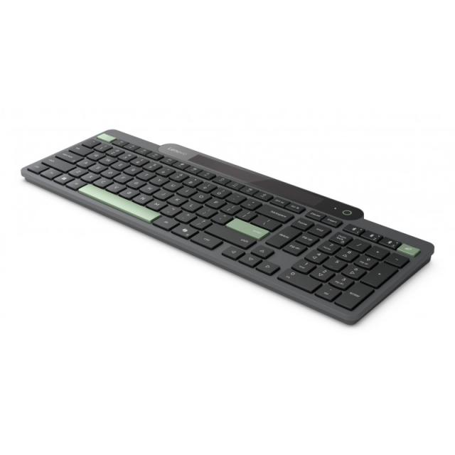 Lenovo - Self-Charging Bluetooth (ES 172) teclado Hogar / Oficina Español Negro, Verde