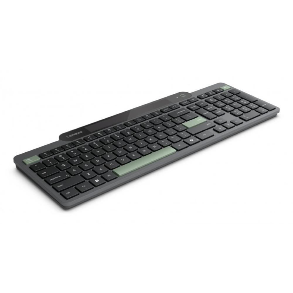 Lenovo - Self-Charging Bluetooth (ES 172) teclado Hogar / Oficina Español Negro, Verde