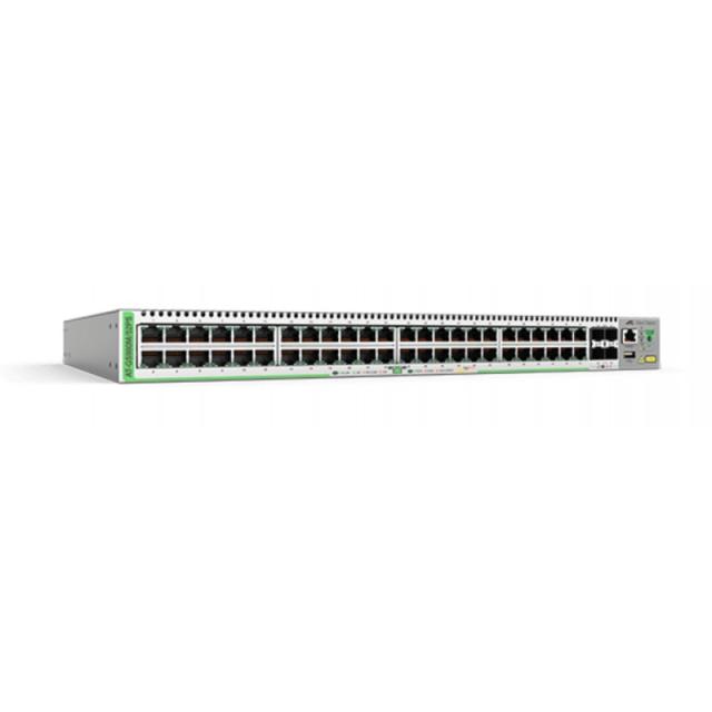 Allied Telesis - AT-GS980M/52PS-50 Gestionado L3 Gigabit Ethernet (10/100/1000) Energía sobre Ethernet (PoE) Gris
