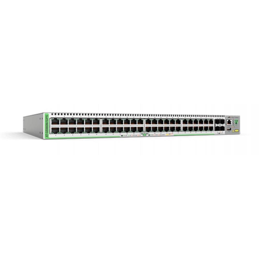 Allied Telesis - AT-GS980M/52PS-50 Gestionado L3 Gigabit Ethernet (10/100/1000) Energía sobre Ethernet (PoE) Gris