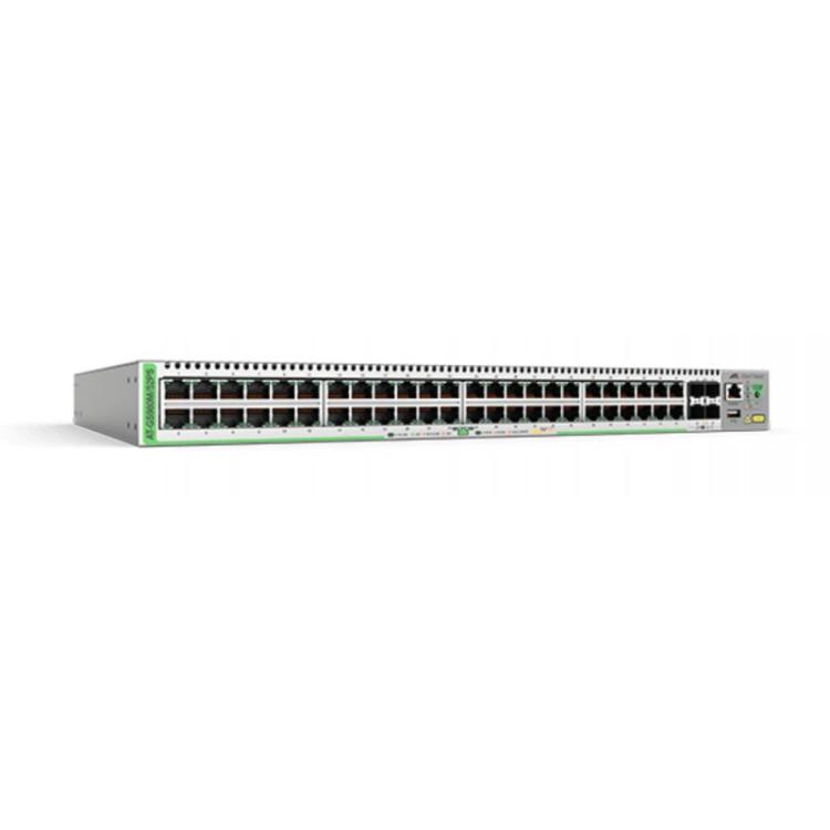 Allied Telesis - AT-GS980M/52PS-50 Gestionado L3 Gigabit Ethernet (10/100/1000) Energía sobre Ethernet (PoE) Gris