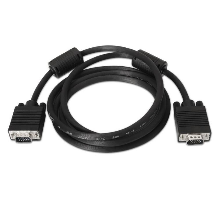 AISENS - A113-0072 cable VGA 3 m VGA (D-Sub) Negro