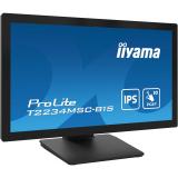 iiyama - ProLite T2234MSC-B1S pantalla para PC 54,6 cm (21.5") 1920 x 1080 Pixeles Full HD Pantalla táctil Negro