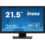iiyama - ProLite T2234MSC-B1S pantalla para PC 54,6 cm (21.5") 1920 x 1080 Pixeles Full HD Pantalla táctil Negro