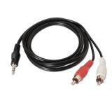 AISENS - A128-0148 cable de audio 3 m 3,5mm 2 x RCA Negro