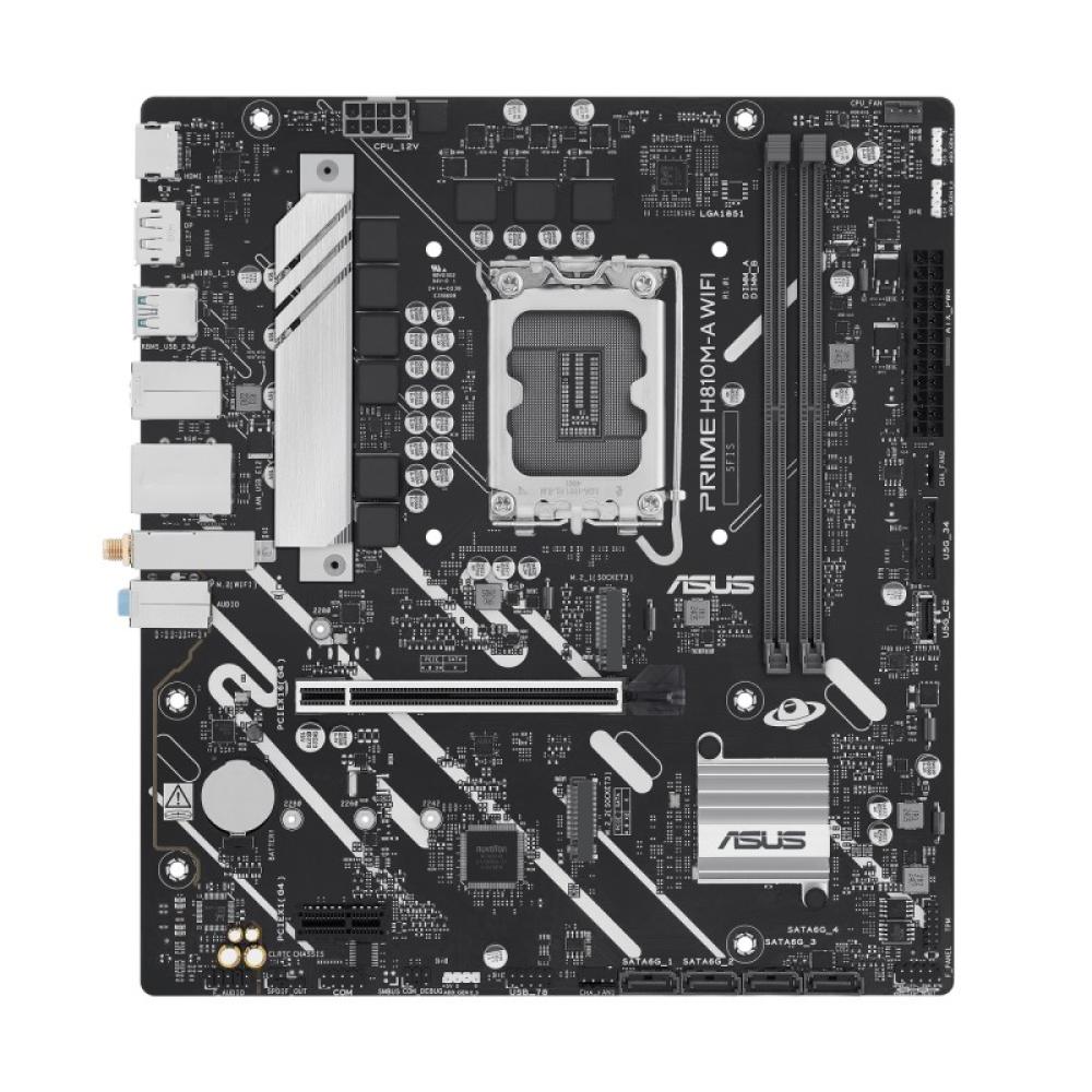 ASUS - PRIME H810M-A WIFI Intel H810 LGA 1851 (Socket V1) micro ATX