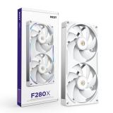 NZXT - F280X Carcasa del ordenador Ventilador 14 cm Blanco 1 pieza(s)
