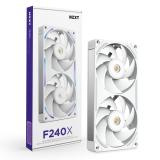 NZXT - F240X Carcasa del ordenador Ventilador 12 cm Blanco 1 pieza(s)