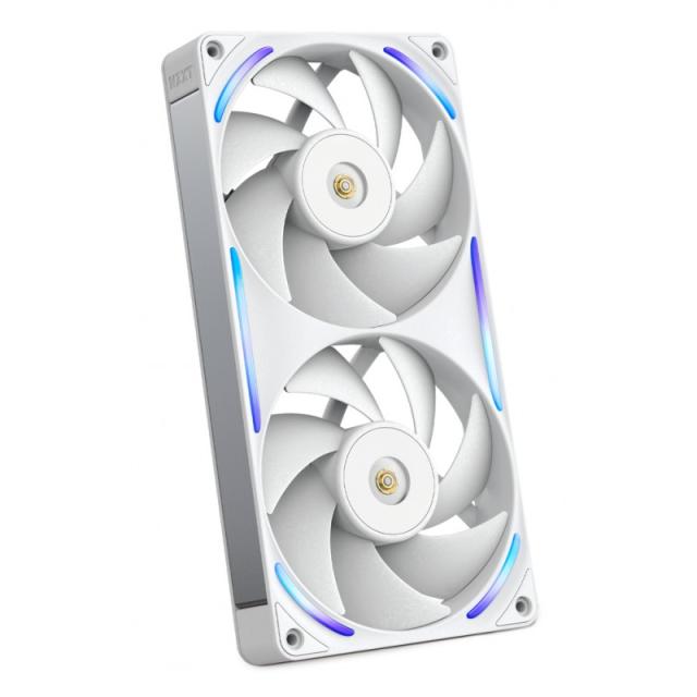 NZXT - F240X Carcasa del ordenador Ventilador 12 cm Blanco 1 pieza(s)