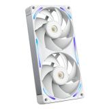 NZXT - F240X Carcasa del ordenador Ventilador 12 cm Blanco 1 pieza(s)