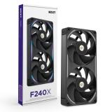 NZXT - F240X Carcasa del ordenador Ventilador 12 cm Negro 1 pieza(s)