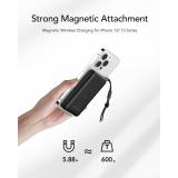 VEGER - MagOn W1151-B 10000mAh powerbank Magnetic Wireless PD20W