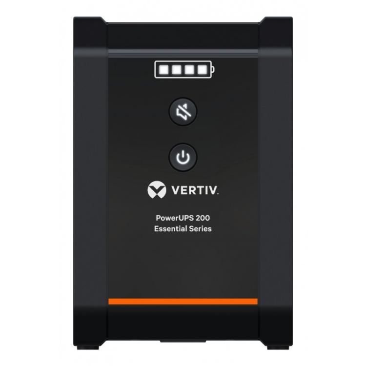 Vertiv - PSA6E-600IT-SCH sistema de alimentación ininterrumpida (UPS) Línea interactiva 0,6 kVA 315 W 4 salidas AC