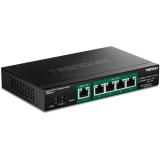 Trendnet - TPE-B541 switch Gestionado Gigabit Ethernet (10/100/1000) Energía sobre Ethernet (PoE) Negro