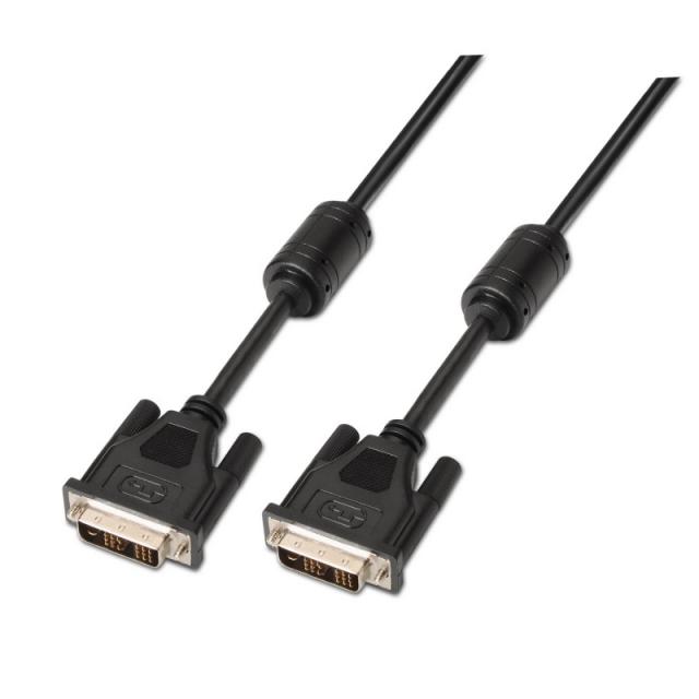 AISENS - A117-0086 cable DVI 1,8 m DVI-D Negro