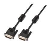 AISENS - A117-0086 cable DVI 1,8 m DVI-D Negro