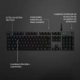 Logitech G - 920-009344 teclado Juego USB QWERTY Español Carbono