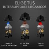 Logitech G - 920-009344 teclado Juego USB QWERTY Español Carbono