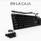 Logitech G - 920-009344 teclado Juego USB QWERTY Español Carbono
