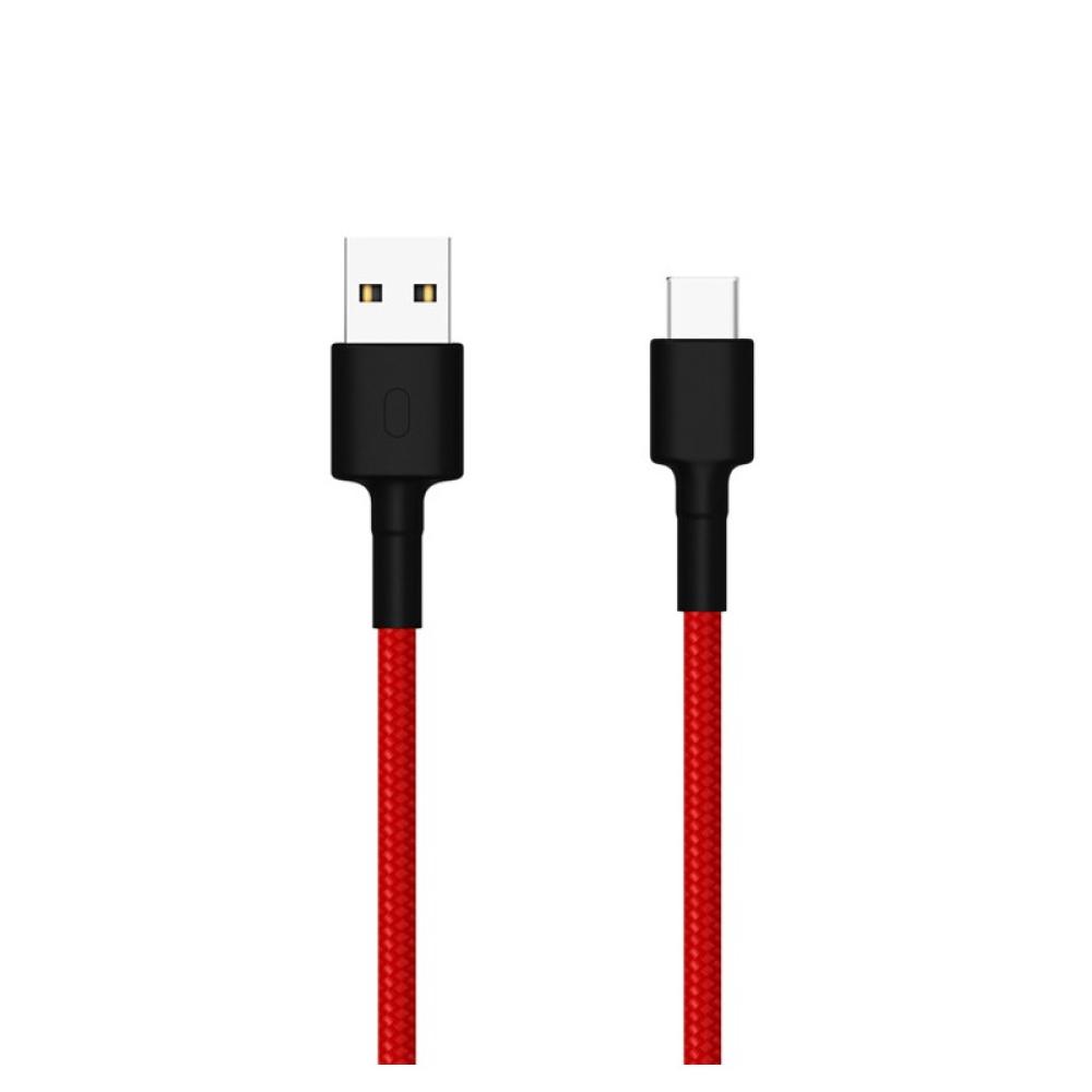 Xiaomi - SJV4110GL cable USB 1 m USB A USB C Negro, Rojo