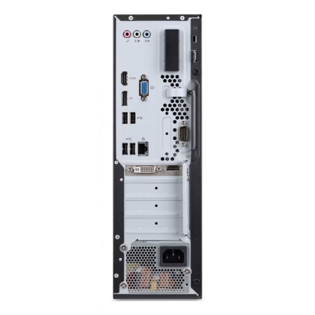 Acer - Veriton 2000 Compact Tower Intel® Core™ i3 i3-14100 8 GB DDR5-SDRAM 256 GB SSD Windows 11 Pro Mini Tower PC Negro