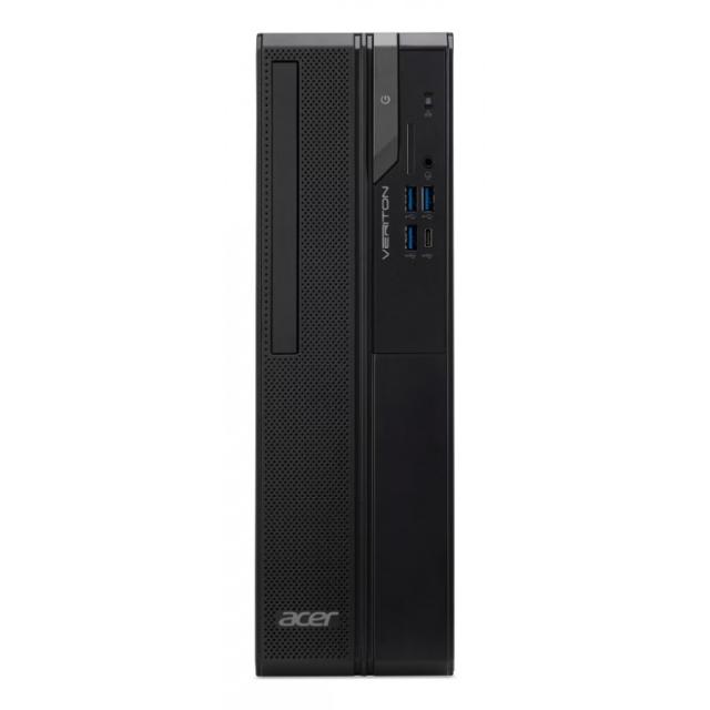 Acer - Veriton 2000 Compact Tower Intel® Core™ i3 i3-14100 8 GB DDR5-SDRAM 256 GB SSD Windows 11 Pro Mini Tower PC Negro