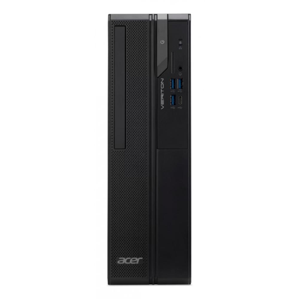 Acer - Veriton 2000 Compact Tower Intel® Core™ i3 i3-14100 8 GB DDR5-SDRAM 256 GB SSD Windows 11 Pro Mini Tower PC Negro