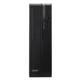 Acer - Veriton 2000 Compact Tower Intel® Core™ i3 i3-14100 8 GB DDR5-SDRAM 256 GB SSD Windows 11 Pro Mini Tower PC Negro