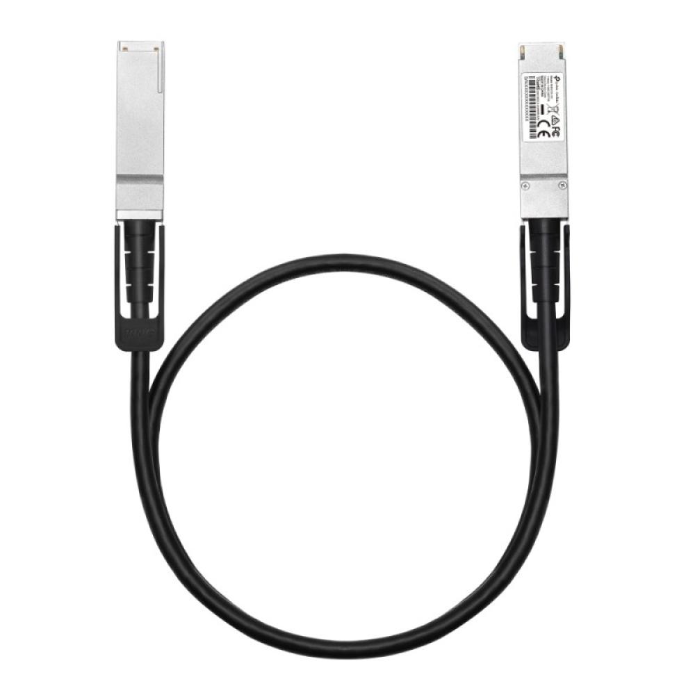 TP-Link - Omada SM9220-1M Cable de fibra óptica e InfiniBand QSFP28 Twinax Negro