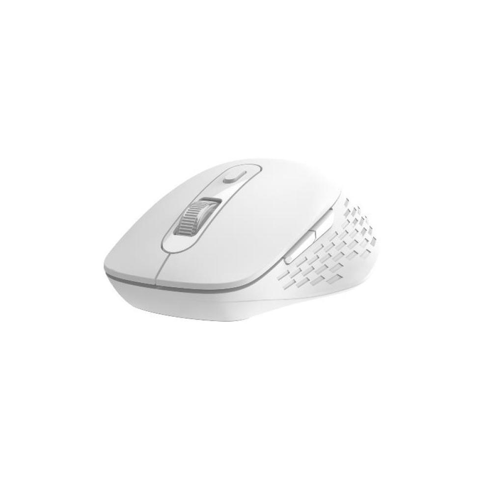 Nilox - RATON DUAL WIRELESS 1600 DPI BLANCO ratón Oficina Bluetooth + USB Type-A Óptico