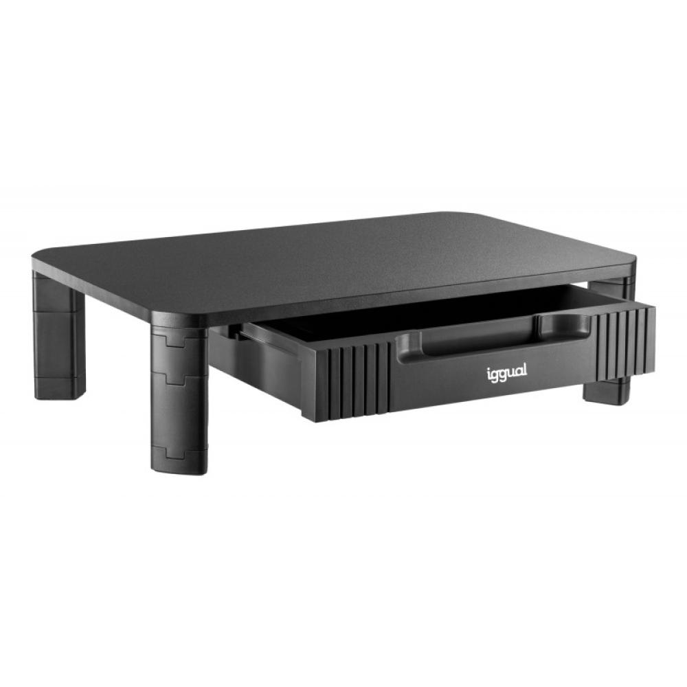 iggual - EM1C Elevador monitor 1 cajón negro