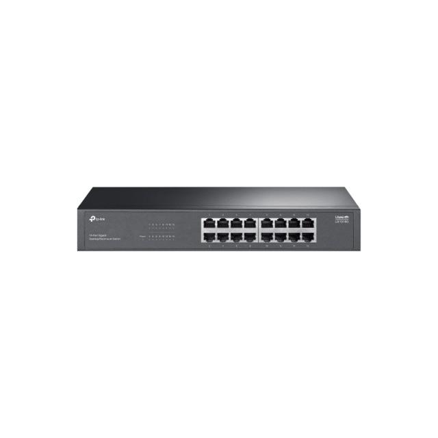 TP-Link - LS1016G switch No administrado Gigabit Ethernet (10/100/1000) Negro