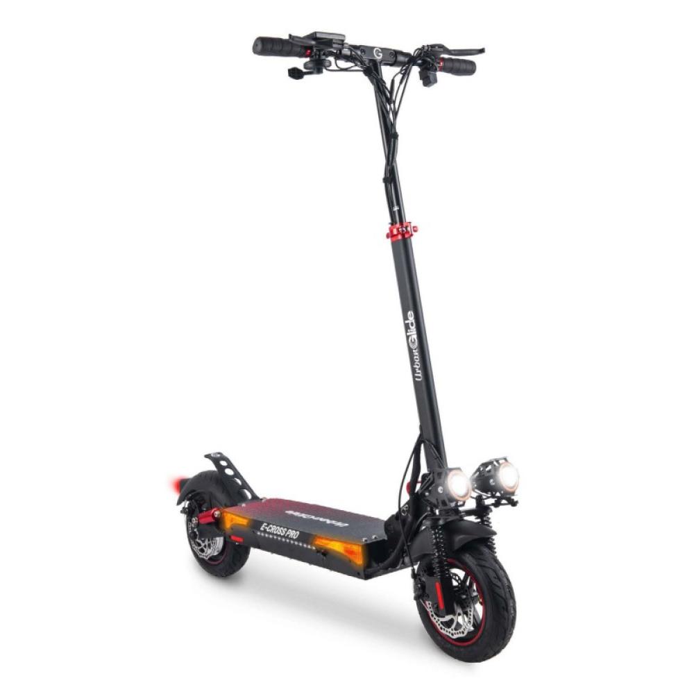 Urbanglide - E-CROSS PRO Negro, Rojo 25 kmh