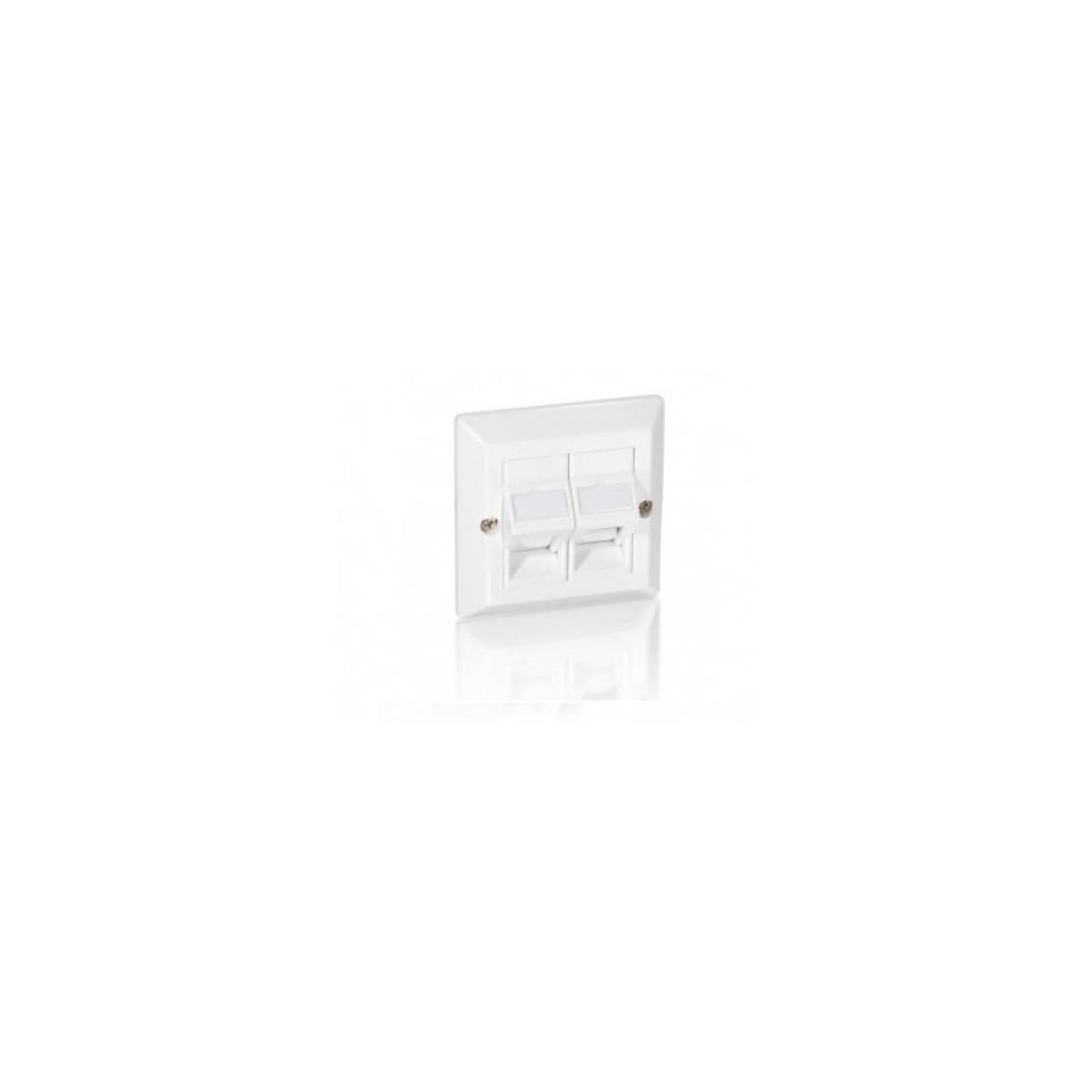 Equip - 760301 placa de pared y cubierta de interruptor Blanco