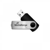 MediaRange - MR911 unidad flash USB 32 GB USB Type-A / Micro-USB 2.0 Negro, Plata