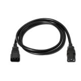 AISENS - A132-0171 cable de transmisión Negro 1,5 m C13 acoplador C14 acoplador