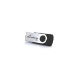 MediaRange - MR1951 unidad flash USB 16 GB USB Tipo C 3.2 Gen 1 (3.1 Gen 1) Negro, Plata
