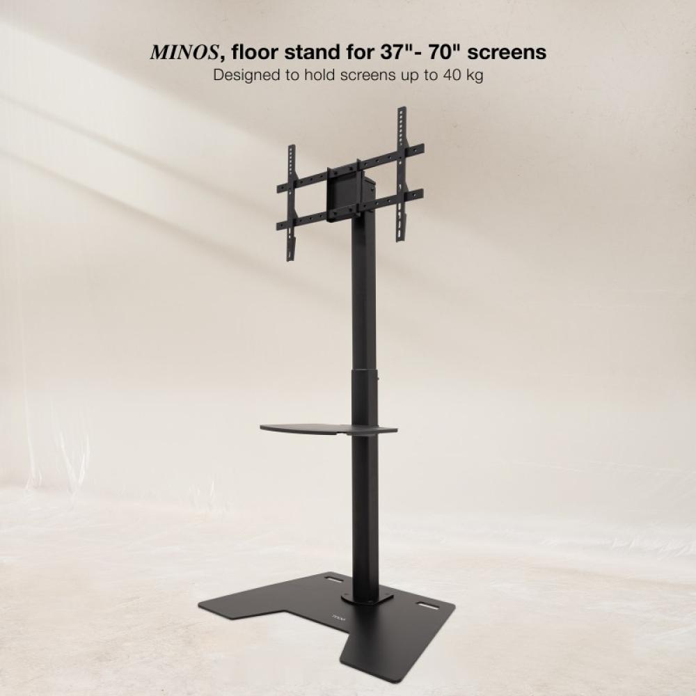 TooQ - Soporte Elevador Multiusos para Monitor/Portátil, Negro - FS2284M-B