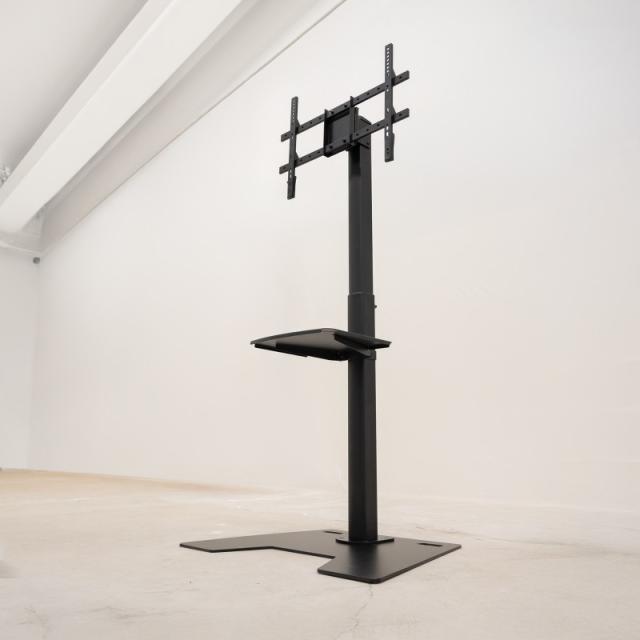 TooQ - Soporte Elevador Multiusos para Monitor/Portátil, Negro - FS2284M-B