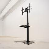 TooQ - Soporte Elevador Multiusos para Monitor/Portátil, Negro - FS2284M-B