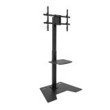 TooQ - Soporte Elevador Multiusos para Monitor/Portátil, Negro - FS2284M-B