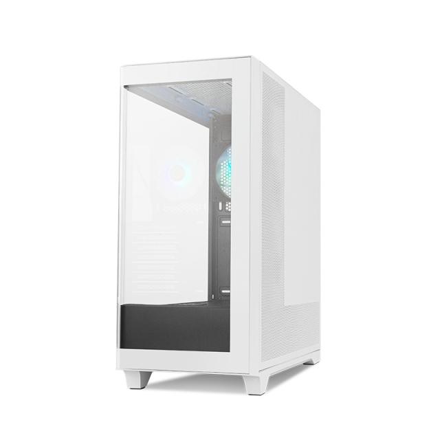 NOX - Hummer ETHER Midi Tower Negro, Blanco